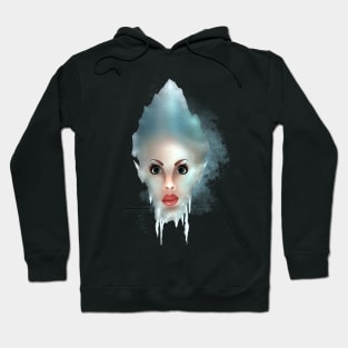 Mountain frozen woman’s head Hoodie